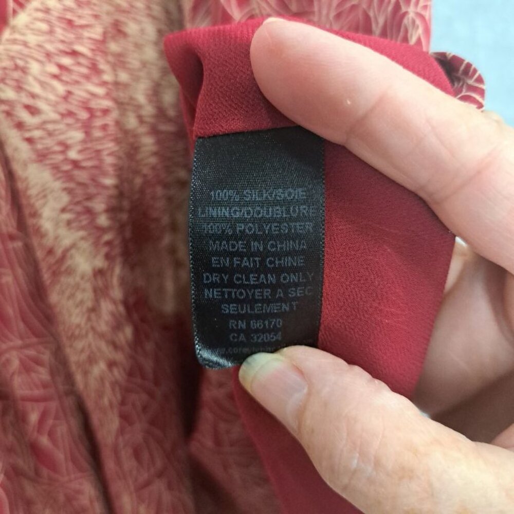 Corey Lynn Calter Wooded Hideaway Silk Skirt Size S - Picture 7 of 7
